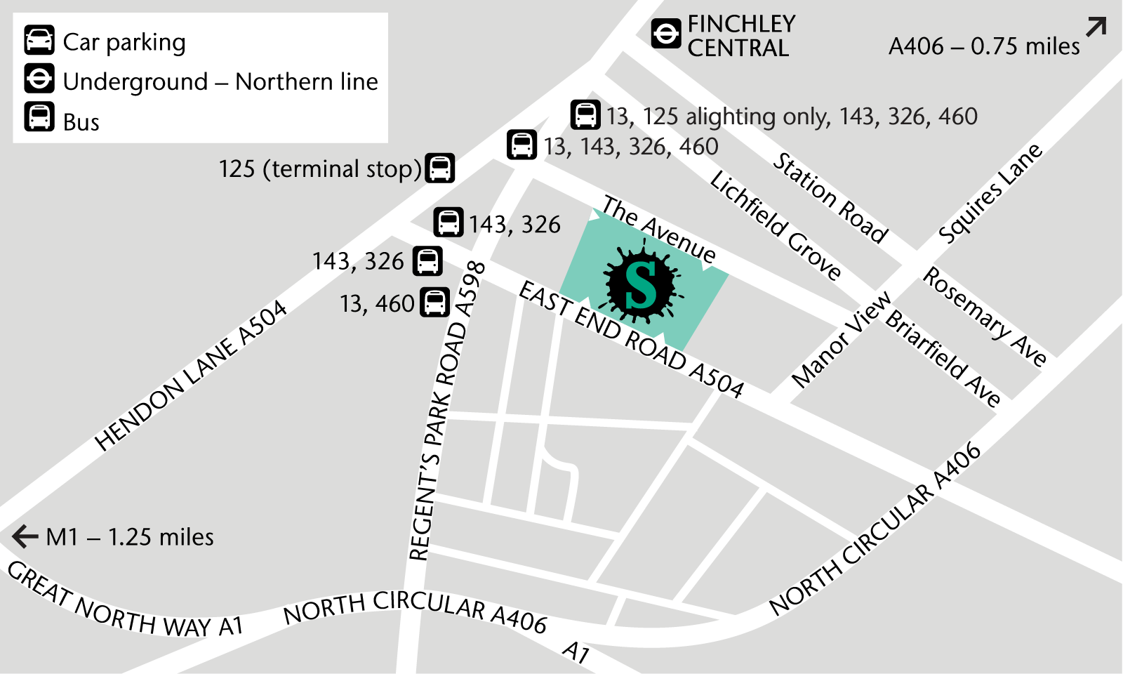 How to get here Stephens House & Gardens