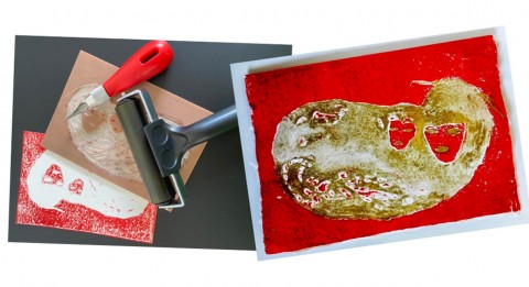 Walking & Lino Printing Workshop